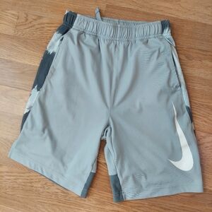 Nike kid's Gray Nike Athletic Shorts